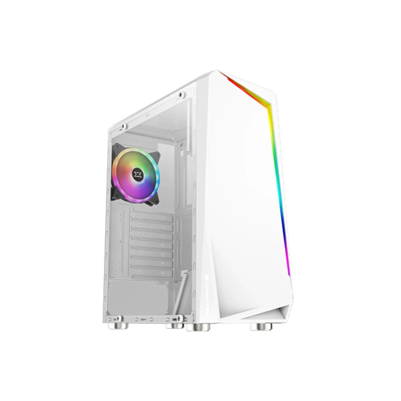Xigmatek Vortex Arctic Mid Tower Case - White - صندوق